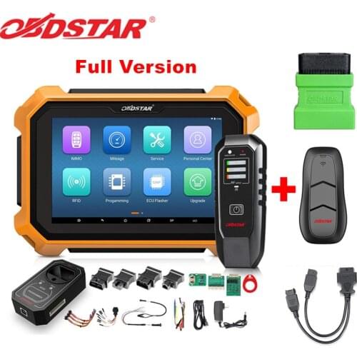 OBDSTAR X300 DP Plus X300 PAD2 C Package Full Version Get for Renault Convertor and FCA 12+8 Adapter or Key Sim 5 In 1