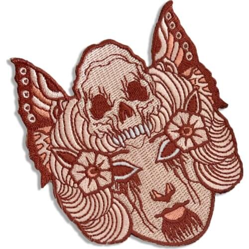 Nature of the Beast Embroidery Patch Iron on Patches Sewing Cheap MC Biker Hippie Embroidered for Jackets DIY