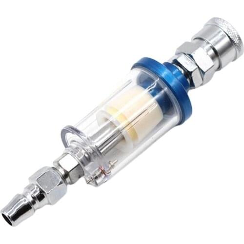 Pneumatic Spray Gun Pressure Regulator Tail Grid Moisture Filter Oil-Water Separator Copper Core Fiber Small Water Grid