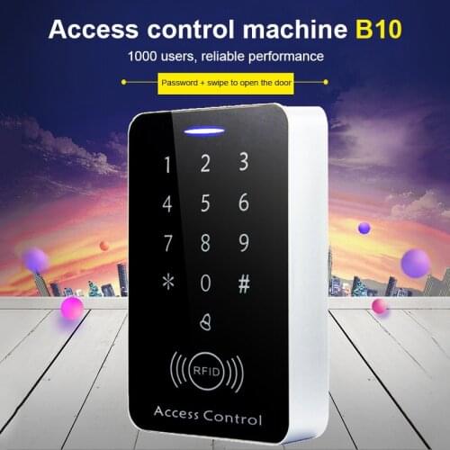 RFID Access Control Lock Security Fireproof Waterproof Card Password Open Door UY8