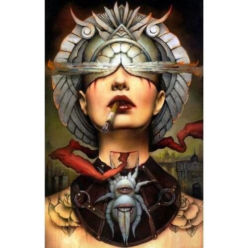High quality Oil painting Canvas Reproductions Desensitized by Brian M.Viveros Painting hand painted