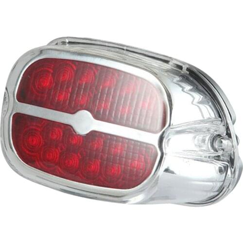 Motorcycle LED Rear & Brake Tail Light For FLHRC 2009-2013 Clear Lens