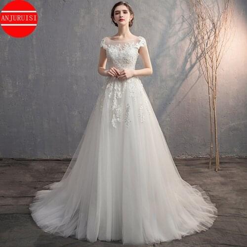 Wedding Dresses For A Magnificent Figure ANJURUISI China