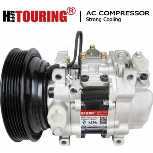 TV14C air ac compressor for Mazda RX-7 FD3S 142500-4650 60-01478NC 1425004650 6001478NC