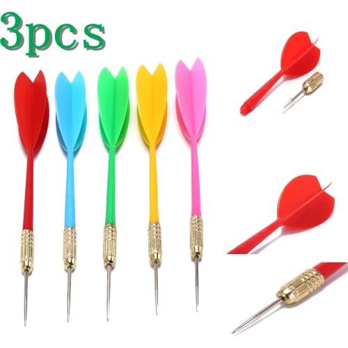 New 11cm Needle Dart Board Dartboard Needle Integrated Dart Needle Metal Darts 3pcs