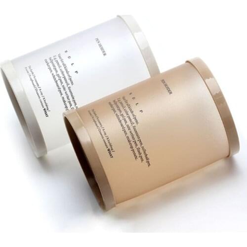 K92C Creative Barrel-shaped Pen Holder Cylinder Table Stationery Holder Desktop Decorative Ornaments Pen Holder for student