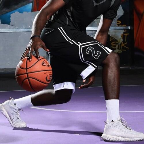 Men Basketball Shorts Team Number 23 Basketball Shorts with Zipper Pocket Training Basketball Quick Dry Running Shorts Sets