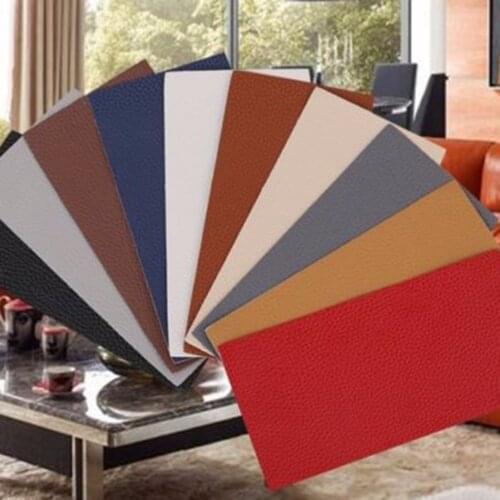 200*100*1mm PU Leather Sofa Seat Bag Repair Self-Adhesive Patches Craft DIY Sewing Stick-on Repairing Patches