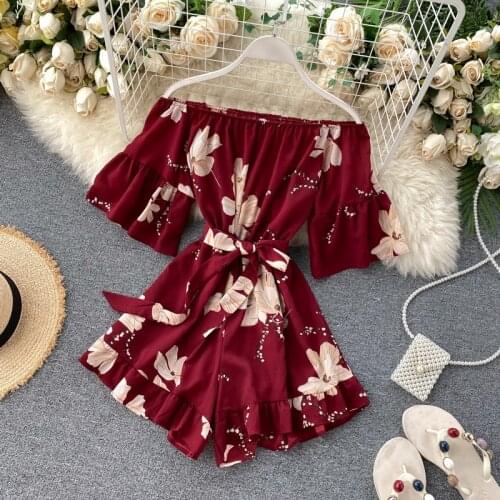 Teeuiear Women's Jumpsuits With Print