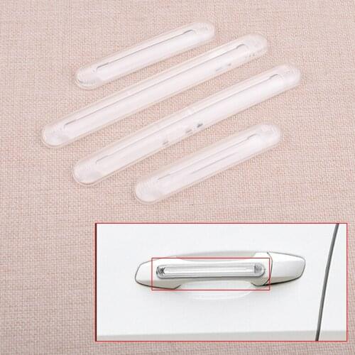 CITALL Universal High Quality 4Pcs/Set Clear Car Door Edge Scratch Anti-collision Protector Guard Strip
