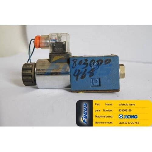 Crawler Crane Spare Parts QUY50 QUY55 XGC55 Solenoid Valve 803068169