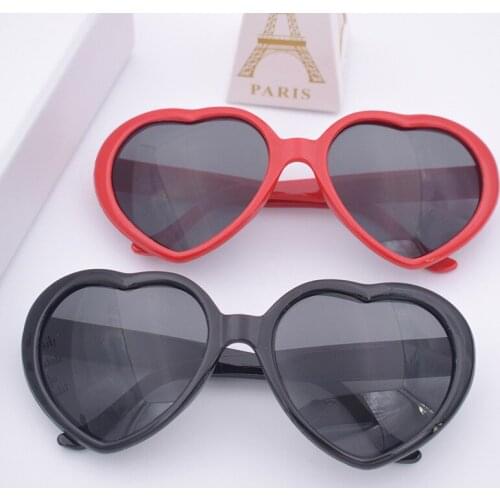 Ladies Heart Shaped Sunglasses Metal Women Brand Designer Fashion Rimless LOVE Clear Ocean Lenses Eyeglasses