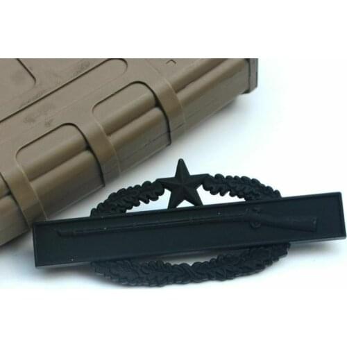 US ARMY COMBAT INFANTRY BADGE CIB 2ND AWARD LAPEL PIN Hat Insignia BLACK armyshop2008