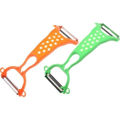 1Pc Multifunction Double Head Grater Apple Peeler Cutter Vegetable Kitchen Wire Planer Potato Peelers Carrot Slicer Kitchen Tool