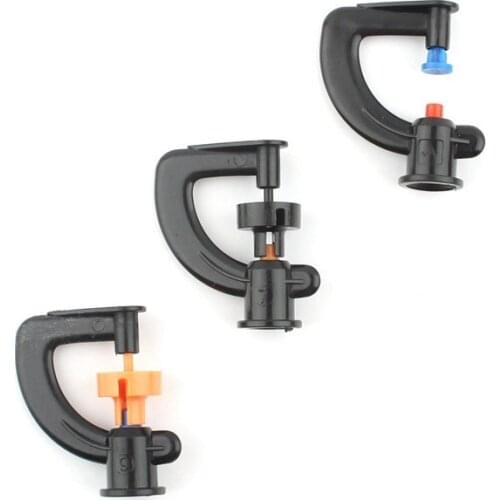 10pcs G Type 360 Degree Rotary Refraction Atomizer Nozzle Micro Sprayer Adjustable Micro Sprinklers Garden Irrigation Fittings