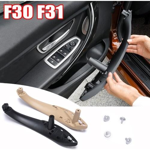 Auto Inner Doors Handle Pull Trim Cover For BMW 3 series 2013-2018 F30 316d 318d 320d F31 320i 325d 51417279312 Car Accessories