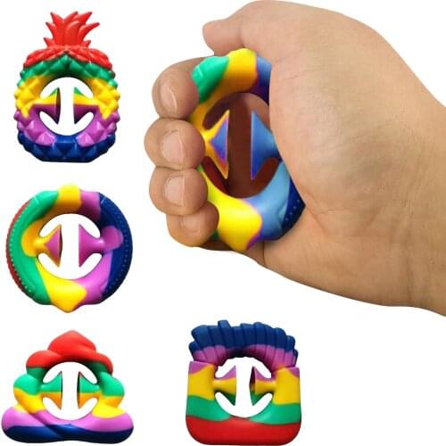 Adult Kids snapperz Fidget Toy Finger Hand Grip Autism Stress Reliever Funny Anti-stress Fidget Toys Snapperz Noise Sensory Toy