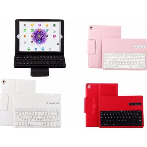 Keyboard For iPad 9.7'' 2017, Detachable Wireless Bluetooth Keyboard Case with stand for iPad 9.7'' 2017 Free shipping