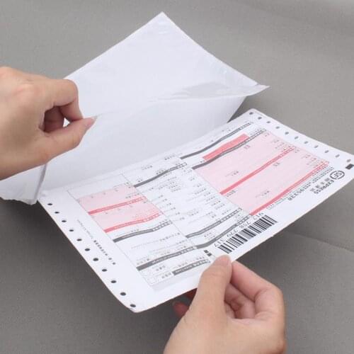 Adhesive plastic bag for mail Packing List Envelope bag,18x27CM 50pcs lot strong back glue adhesive stick on carton