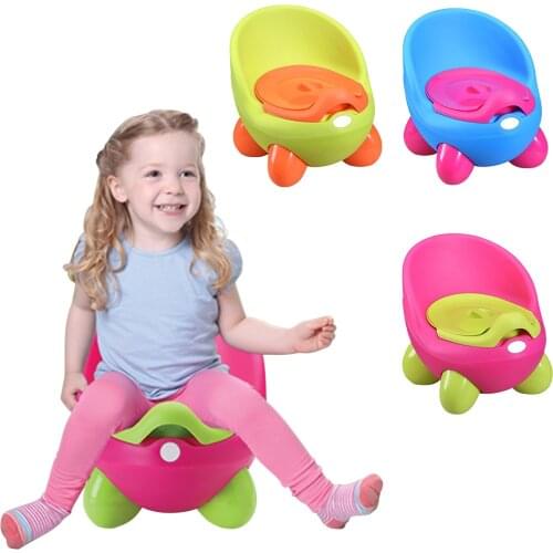 Portable Baby Pot Infant Travel Toilet Seat Childrens Potty with Backrest Kids Potty Training Seats Boy Baby Toilet Potties