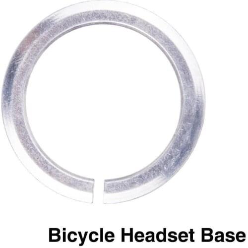 28.6/39.8mm Bicycle Front Fork Headset Washer Base Gasket On For MTB Road Bike Air Fork Pipe Headset Stem Spacer Ring Gasket