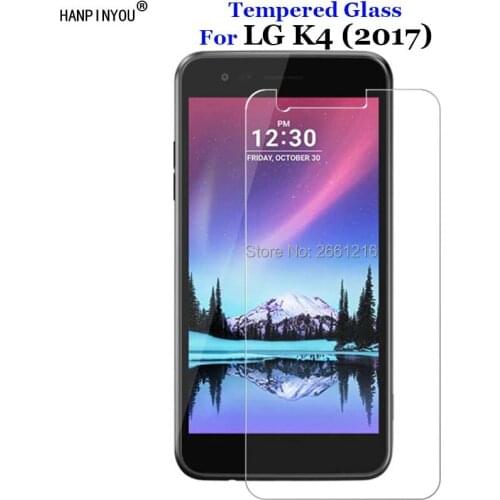 For LG K4 (2017) Tempered Glass 9H 2.5D Premium Screen Protector Film For LG K4 2017 / M160 / Phoenix 3 / Fortune