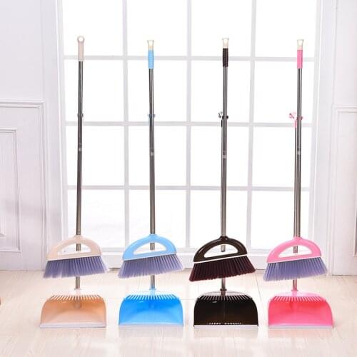 050 Home Scraping Dustpan Sweep Set Sweep Cleaning Tools Household Broom Soft Hair Broom sweep hair soft broom 92.5*25*8.2cm