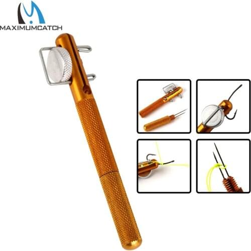 1pc All Metal Manual Tied Hook With Sub Line Knotting Tool Dual-Use Decoupling Device Fishing Accessories