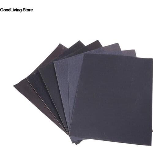 180#400#800#1000#1200#1500#2000# Dry Waterproof Sanding Paper Wet Polishing Sandpaper Grit Granularity Metal Wood Abrasive Tools