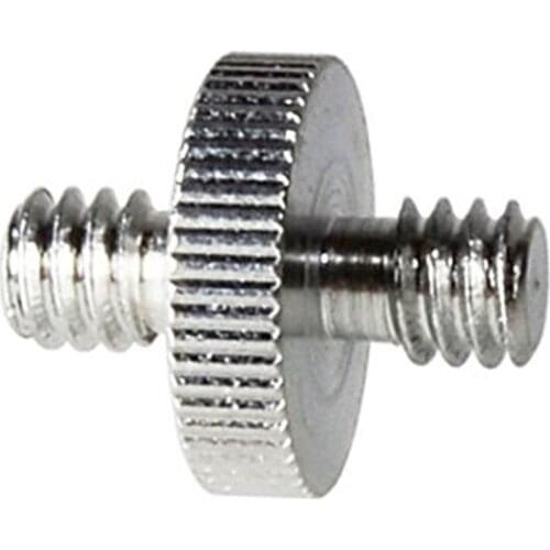 20 Pcs 1/4" Male to 1/4" Male Threaded Screw Adapter for Camera/Shoulder Rig/Tripod/Socket Studio/Lighting Equipment/GoPro Hero