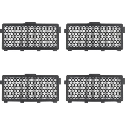 4Pcs Vacuum Cleaner HEPA Filter For Miele S4 S5 Series S5780 S8330 S6240 S6240-S6760 Series