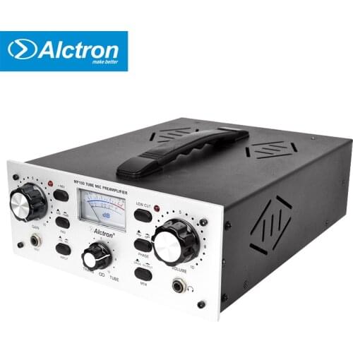 Alctron MP100 Single-channel high-end electronic tube microphone Preamplifier with 48V phantom power