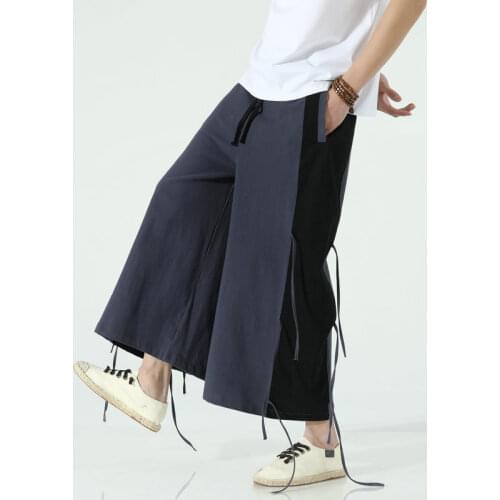 Streetwear Men‘s Women Wied Leg Pants Harajuku Casual Trousers 2021 Man Joggers Sweatpants Black Oversized Loose Harem Pants 5XL