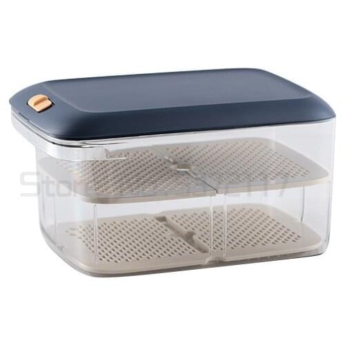 Household refrigerator storage box kitchen finishing frozen preservation anti cross flavor egg dumpling food box