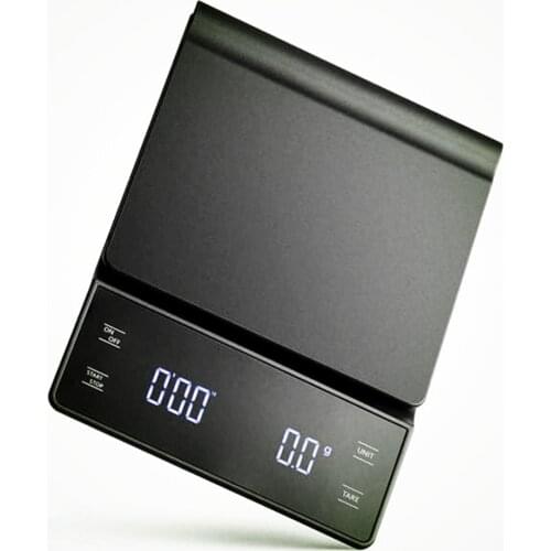 Electronic Kitchen Scales with Timer Precision Digital Scales Smart Coffee Scales Household Scale Portable Food Scales 3KG/0.1g