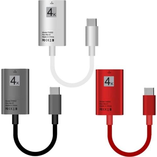 Type C HD Cable Adapter Screen Mirroring Phone To TV for Samsung Galaxy S20 S10 S9 S8 Plus For Huawei P30 P20 Notebook PC HDTV