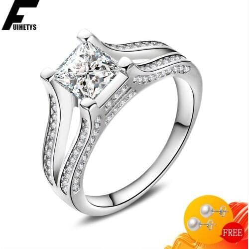 BaliJelry Fashion Women Rings Silver 925 Jewelry Accessories with Zircon Gemstones Ring Wedding Engagement Party Dropshipping