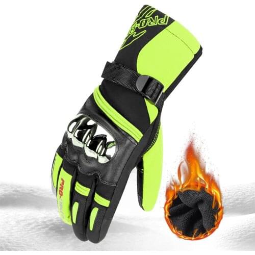 PROBIKER Motorcycle Gloves Waterproof Guantes Moto Thermal Fleece Lined Moto Gloves Touch Screen Motorbike Riding Gloves