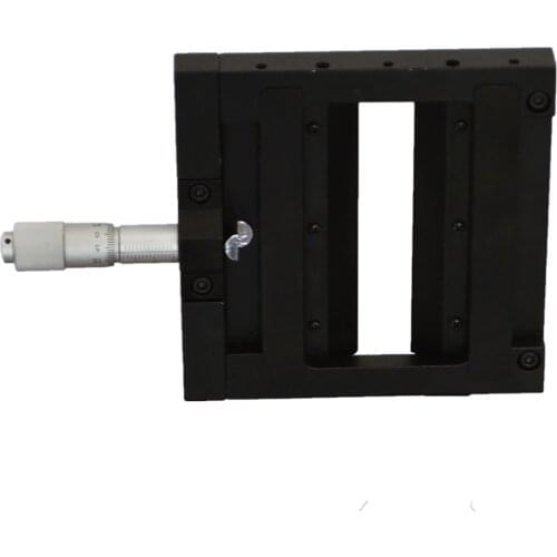 Optical Manual Single Opening Slit Fine-Tuning 0-14MM Slit Width Experiment Platform Luminous Flux Adjustment Frame