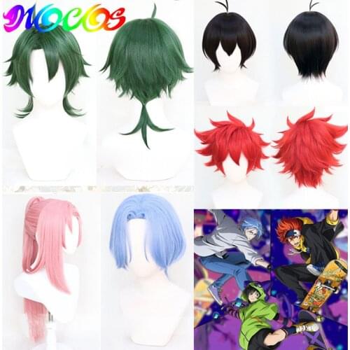 DIOCOS Anime SK8 the Infinity Langa Reki Miya Cherry Blossom Joe Cosplay Wig SK Eight Wig