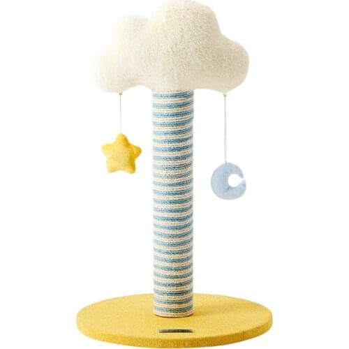 PETKIT Cloud Cat Climbing Frame Sisal Small Cat Scratching Board Cat Toys Does Not Drop Chips Grinding Claws Scratcher Furniture