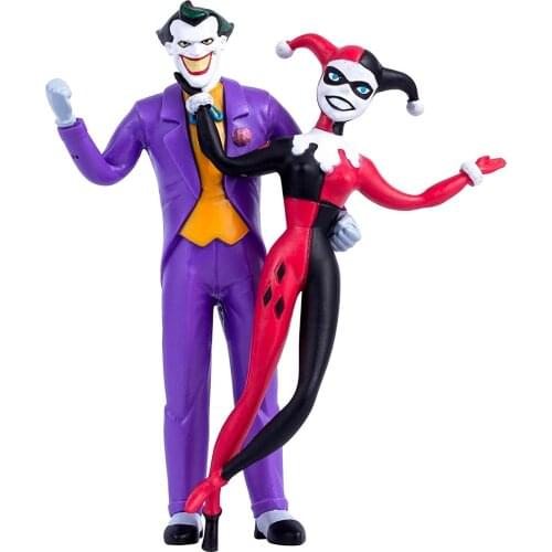Sunman Joker and Harley Quinn Bendable 2'li Figure