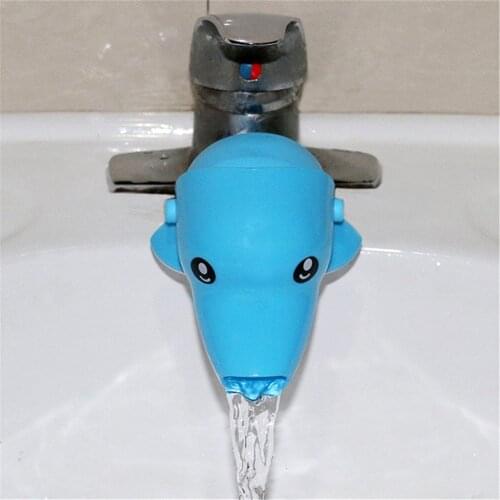 Cartoon Faucet Extender Elephant Duck Shape Water-saving Kids Baby Wash-hand Faucet Extension Bathroom Accessories