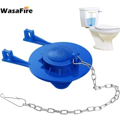 2 Inch Universal Bathroom Toilet Seat Flapper Replacement for American Standard with Stainless Chain Toilet Seat Bidet Covers