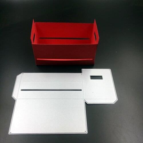 YLCD403 Box Metal Cutting Dies For Scrapbooking Stencils DIY Album Cards Decoration Embossing Folder Craft Die Cuts Tools New