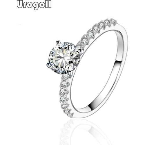 Fine Jewelry New Ring 925 Sterling Silver Women Ring Luxury Zirconia Rhinestone Ring Jewelry Accessories Wedding Ring For Girl