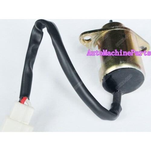 Shutoff Stop Solenoid for Kubota 16296-60010 1629660010 24V