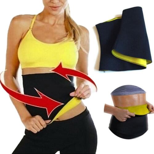 Women Neoprene Body Shaper Solid Autumn Winter Warm Burn Fat Slimming Waist Trainer Trimmer Corset Slim Belt Plus Size S-3XL