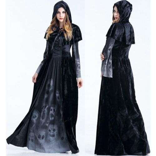 15 kinds of style Free shipping Quanzhou Walson Halloween Women Sleeping Beauty Witch Queen Costumes Carnival Party cosplay