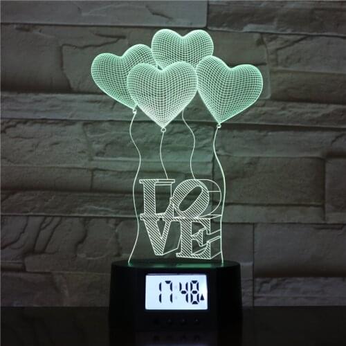 Acrylic Illusion Room Atmosphere Lighting Game Fans Gift All Skins 3D LED Lamp 16Colors7 Touch Switch Table Desk Light Lava Lam